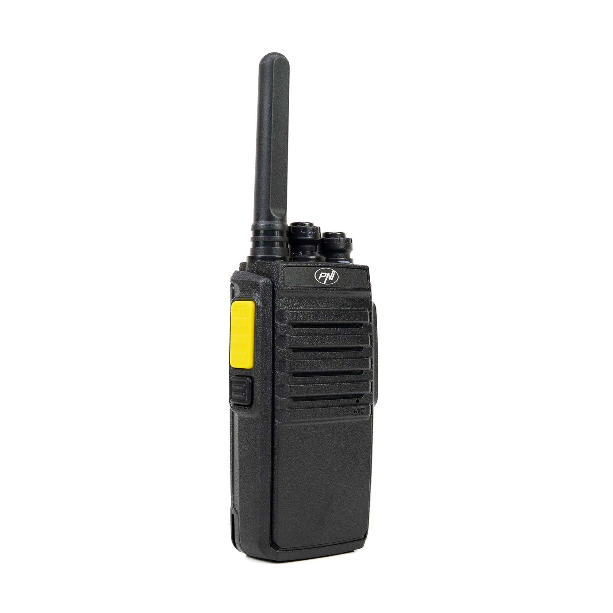 Przenośna stacja radiowa PNI DPMR R41 PRO 0,5 W, 16CH, VOX, programowalna, 1500 mAh, słuchawki z mikrofonem w zestawie