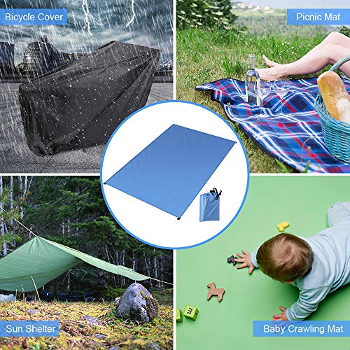 DECDEAL Bolso exterior impermeável leve de pouco peso da folha da esteira da esteira do piquenique d