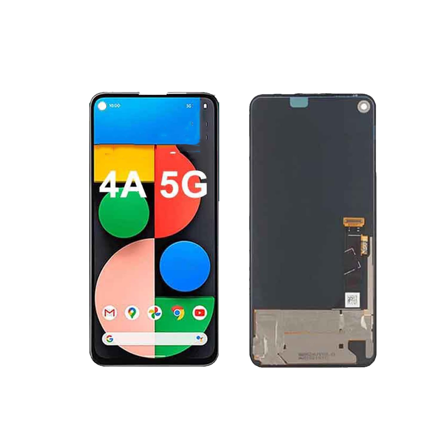 Amazon | For Google Pixel 4A 5G 修理交換用フロントパネル