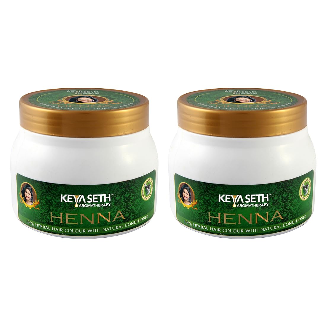 Keya Seth Aromatherapy Henna Herbal Hair Color with Natural Conditioner for Long Healthy and Strong, Hair Fall Control & Repairs Damage Hair, 200g Pack of 2-picture-13