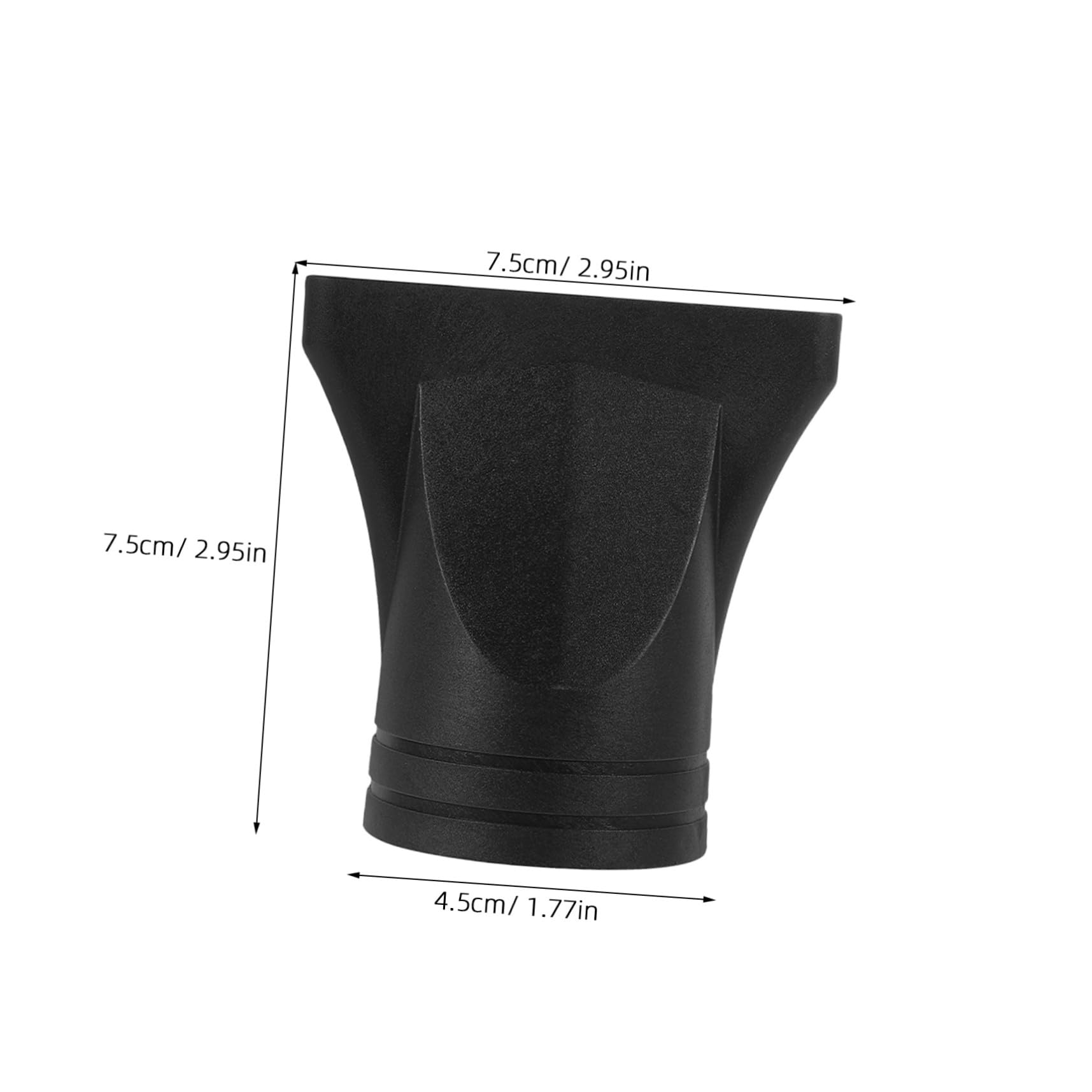Boquilla Concentradora Estrecha para Secador de Pelo 4 Piezas Compatible Diámetro 4-4.8 Cm Resistente a Altas Temperaturas para Peinado Rápido Peluquería y Uso Doméstico