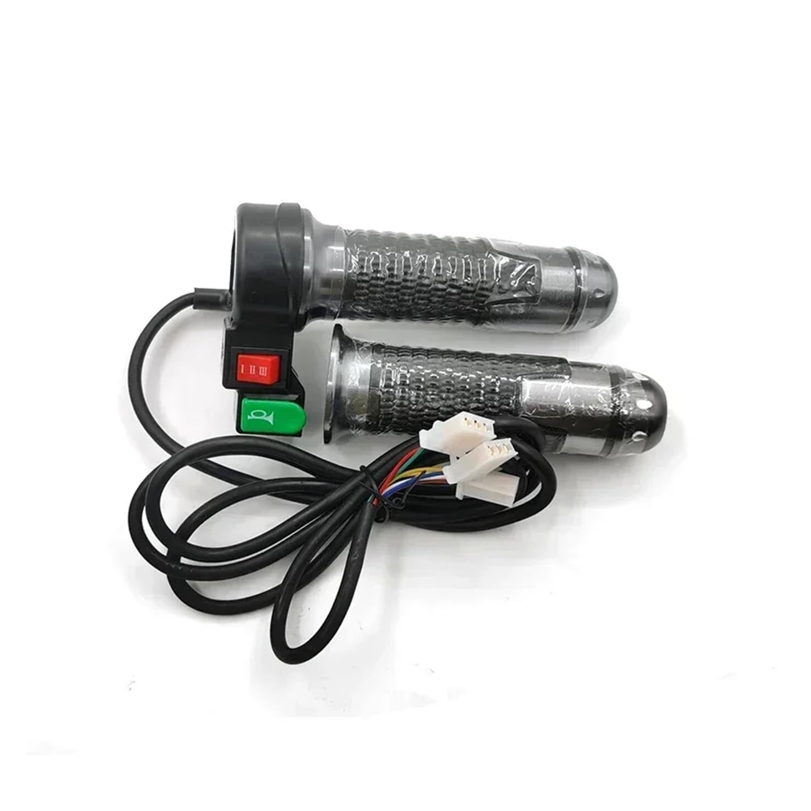 Poignées de Guidon universelles 12 V-72 V, accélérateur à Trois Vitesses for Scooter électrique et vélo(A)