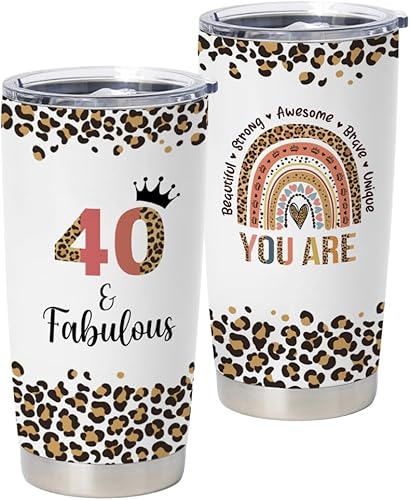 Miniatura 1 de Regalos de 40 cumpleaños para mujer, regalos para mujer de 40 años, regalos de cumpleaños 40 para mujeres, ideas de regalos de cumpleaños para mujer