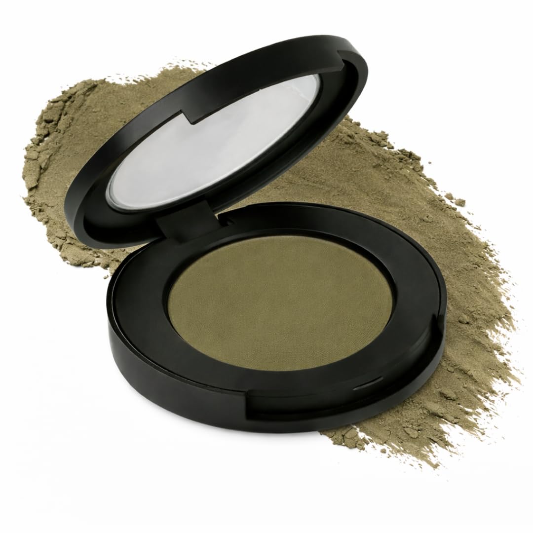 (Moss) - Mineral Eyeshadow - Moss 40 - Formulation and Foundation of Natural Minerals/Powder - Shades/Magic Finish to Apply and Grace Your Face. By Colour, Hollywood's Guru of Hue