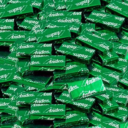 Andes Mints Bulk Individually Wrapped Creme De Menthe Thins