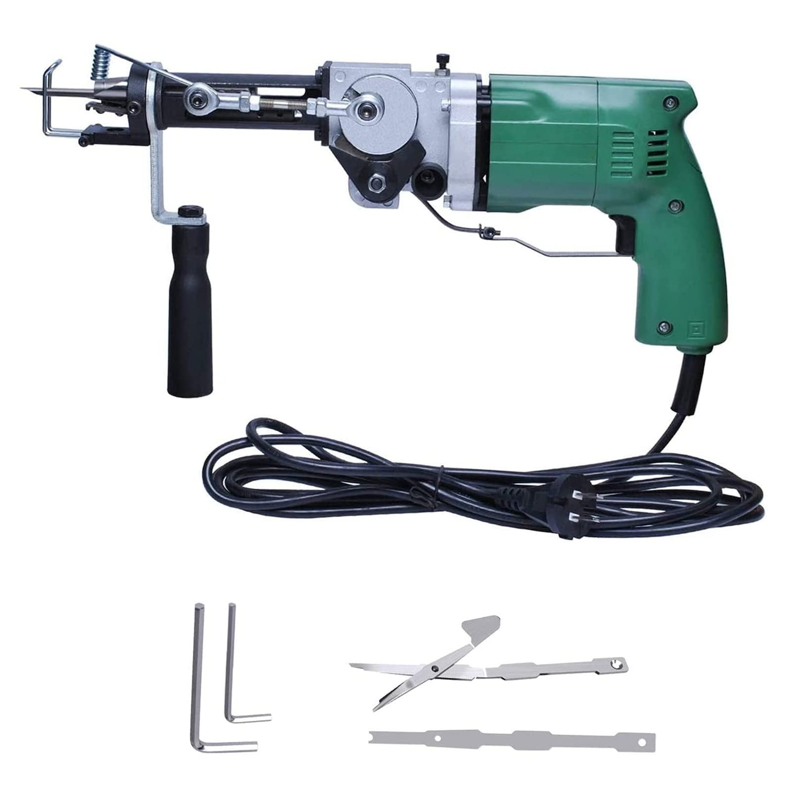 Electric Carpet Tufting G-u-n Electric Carpet Weaving Machine Cut Pile Flocking Machine Knitting Machine 7-16mm