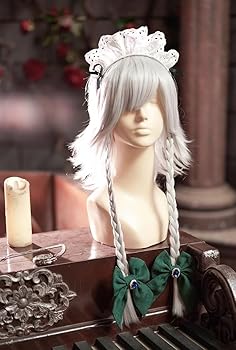 Amazon.co.jp: [hira] 十六夜 咲夜 メイド服 コスプレ衣装 : ホビー