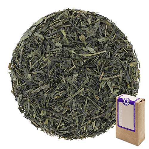 Núm. 1372: Té verde orgánico "Shimizu (Japón)" - hojas sueltas ecológico - 100 g - GAIWAN® GERMANY - té verde de la agricultura ecológica en Japón
