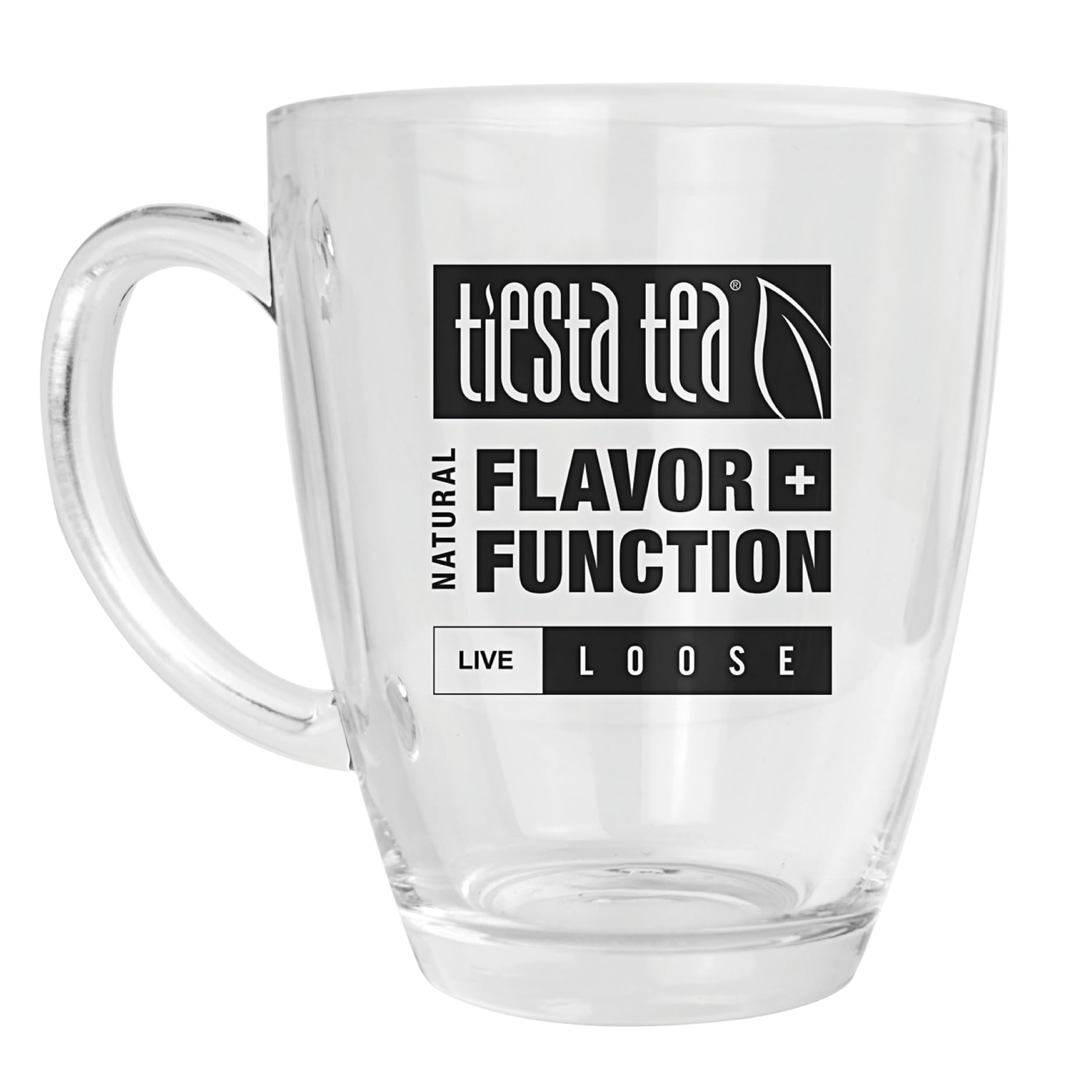 Tiesta Tea Brewmaster Tee-Ei | Ideal für heiße und eisgekühlte Getränke, kompatibel mit losen Tee-Ei, Steepers und Kugeln, Glasbecher für eine Tasse