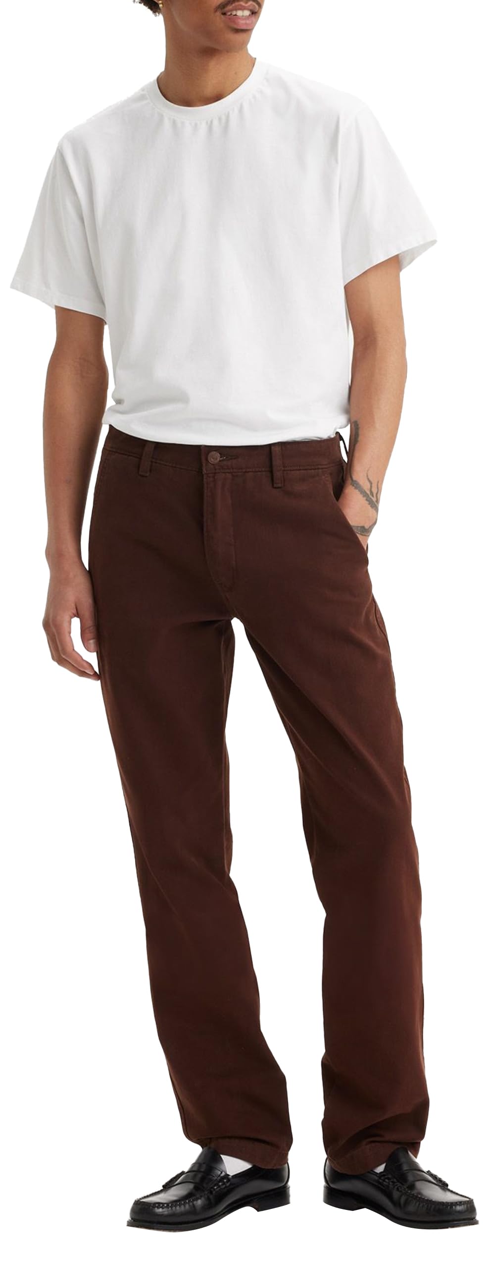 Levi's Men's Xx Chino Authentic Strt Trousers, Chicory Soft Twill G, 28W x 32L