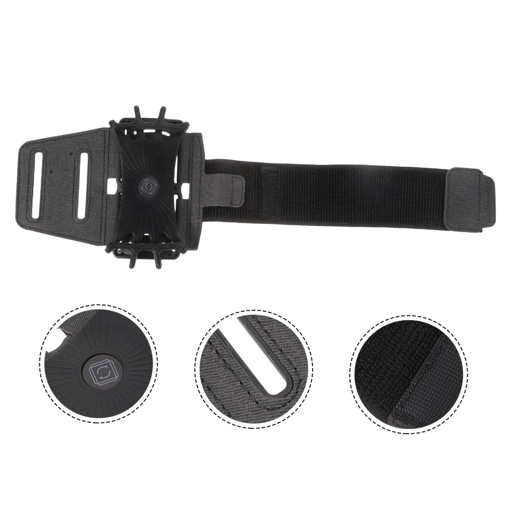 Angoily 4stücke Verstellbares Sportarmband Für Mobiltelefone Wasserdichter Handyhalter Für Joggen Radfahren Und Outdoor-aktivitäten Für Smartphones Klassischem