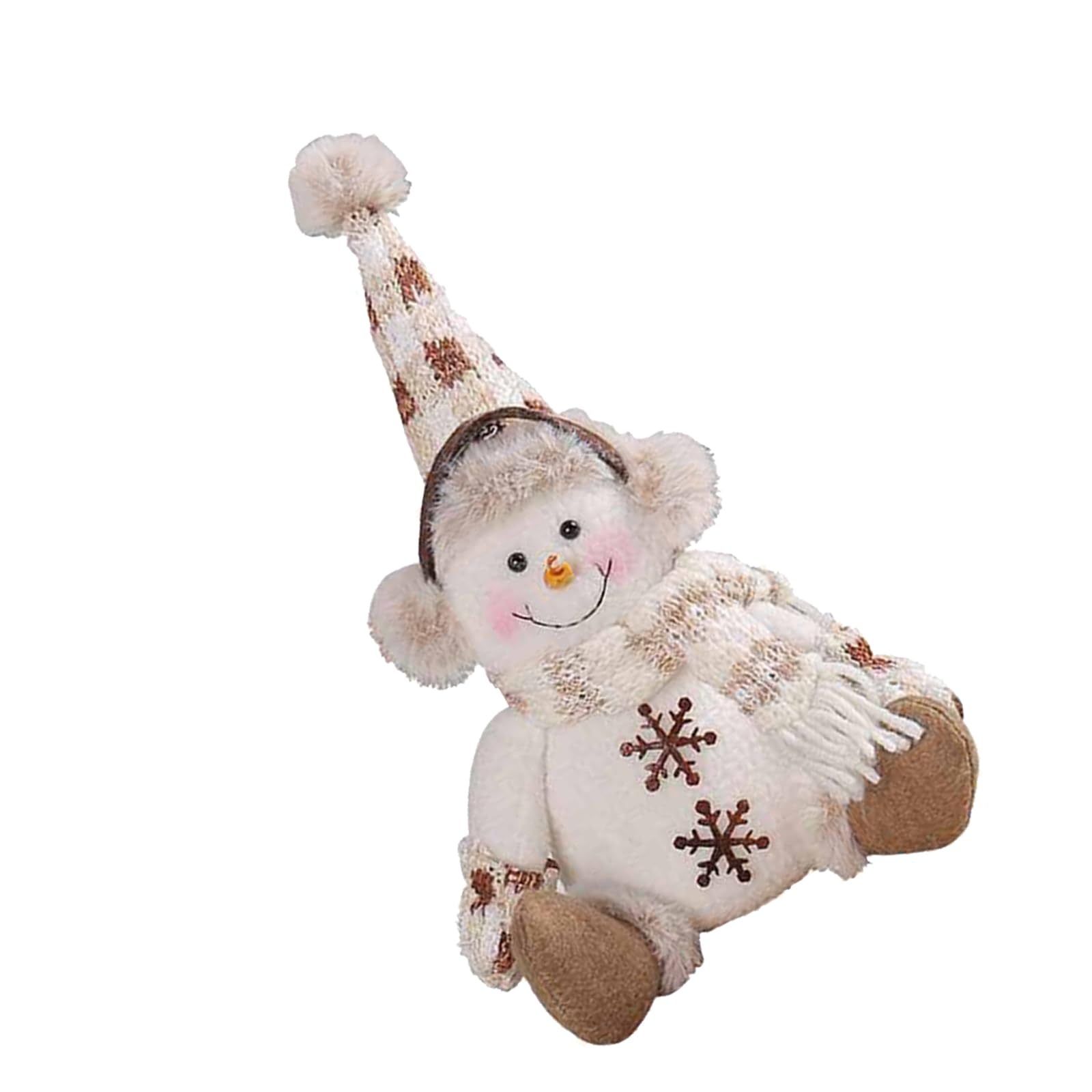 Nucelit Artistics Polygonal Snowman Gnomes Doll Rudolphs Christmas Ornament Soft Knit Festival Home Decoration Fabric Festival Accessories