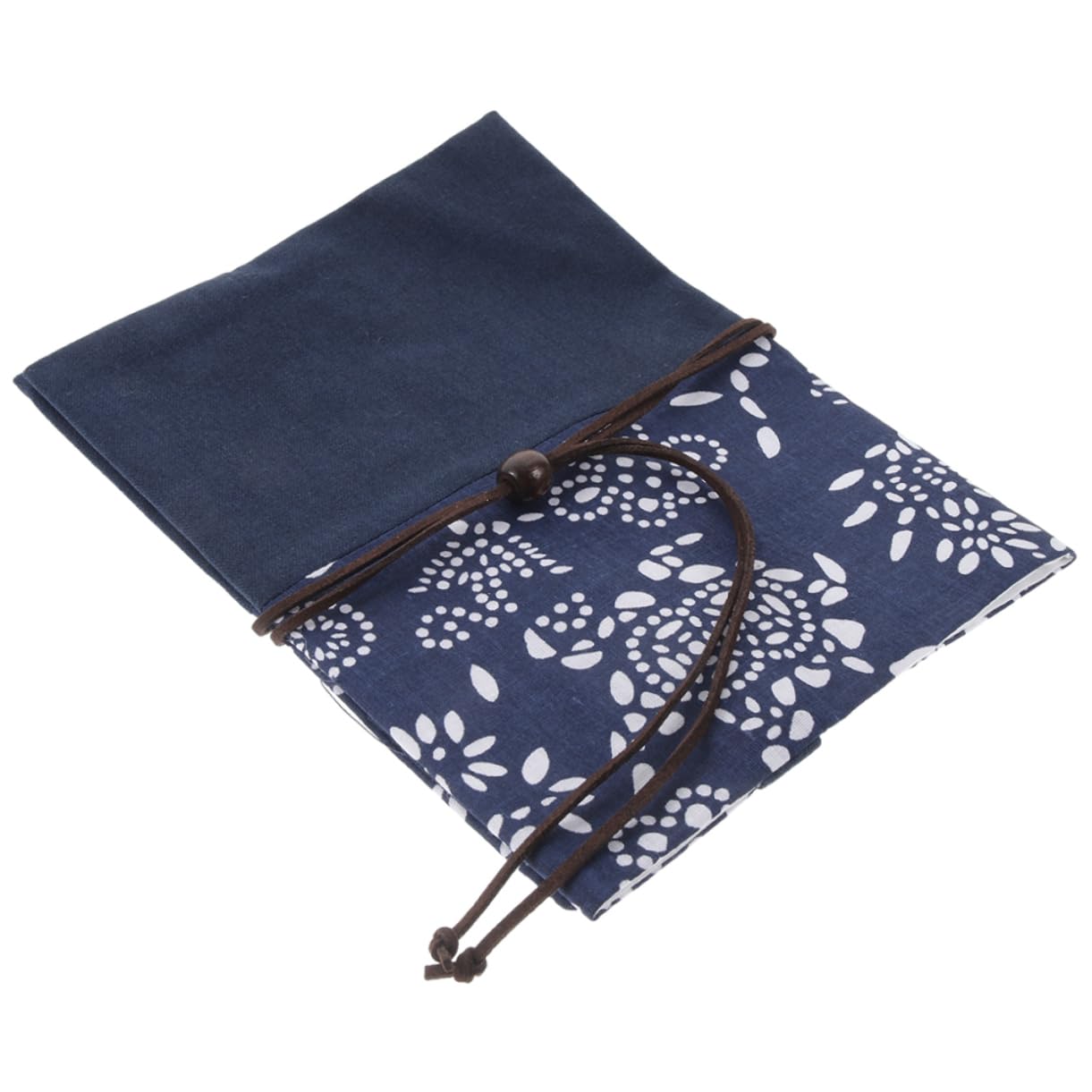 5 Stück Bucheinbandschutz aus tintenblau gefärbtem Stoff Tissue-Boxen Handel ornamentale Buchdekoration Bandspender Bücher abdeckung für bezug Buchcover für Studenten Buchhüllen