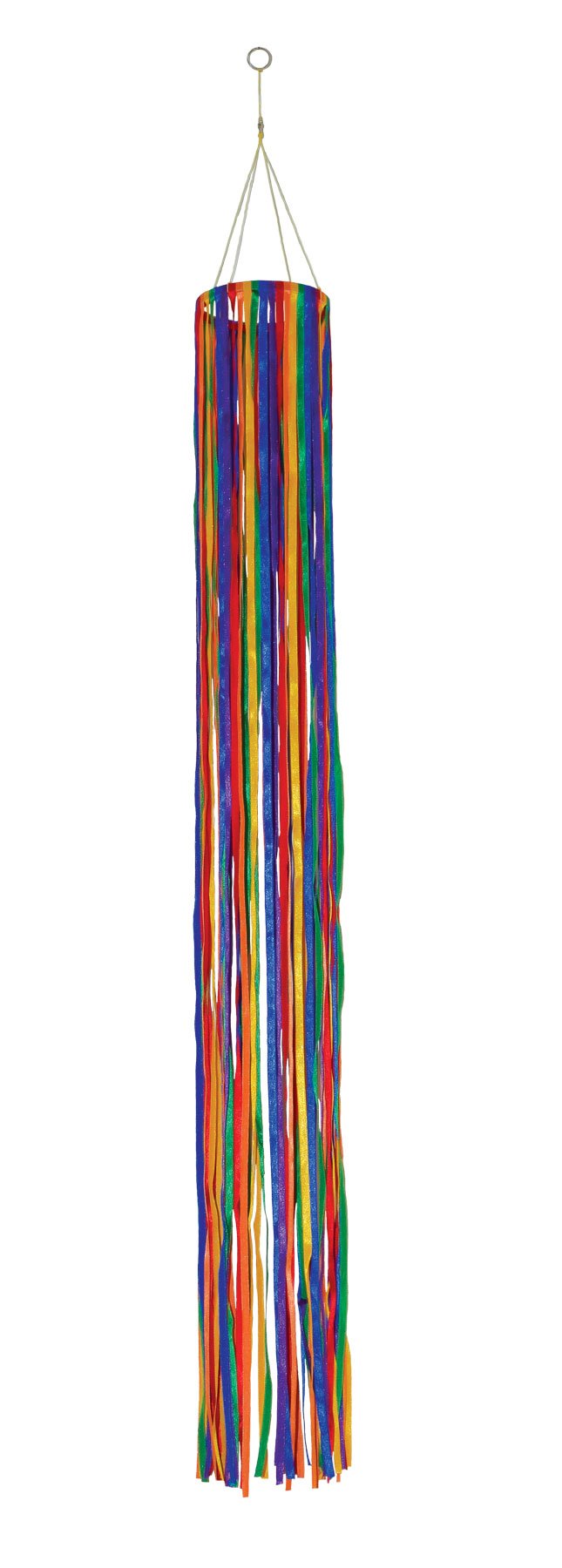 In the Breeze 4937 — 39-Inch Rainbow Ribbon Windsock