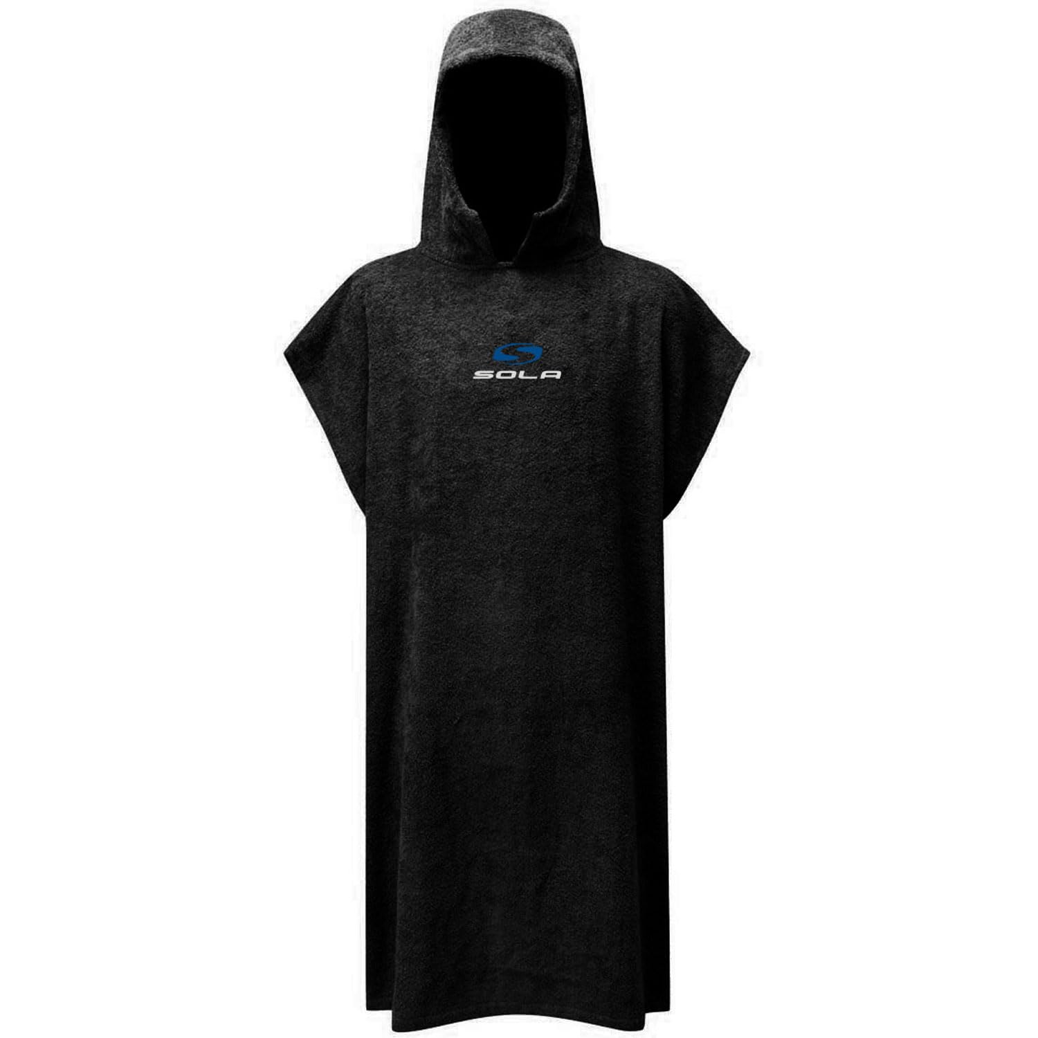 Sola Black Changing Robe/Poncho 2022 - S/M