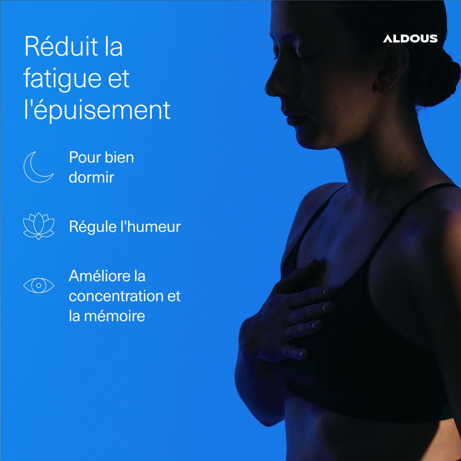 L-Tryptophane pur 525mg - Tryptophane pour un bon sommeil - 300 comprimés pour 10 mois - Dose maximale de repos - Favorise un sommeil profond et améliore l'humeur - Sans excipients - ALDOUS