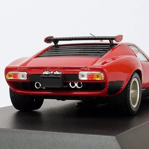 Miniatura 8 de Kyosho Original 143 Lamborghini Miura SVR RojoNegro Producto Acabado