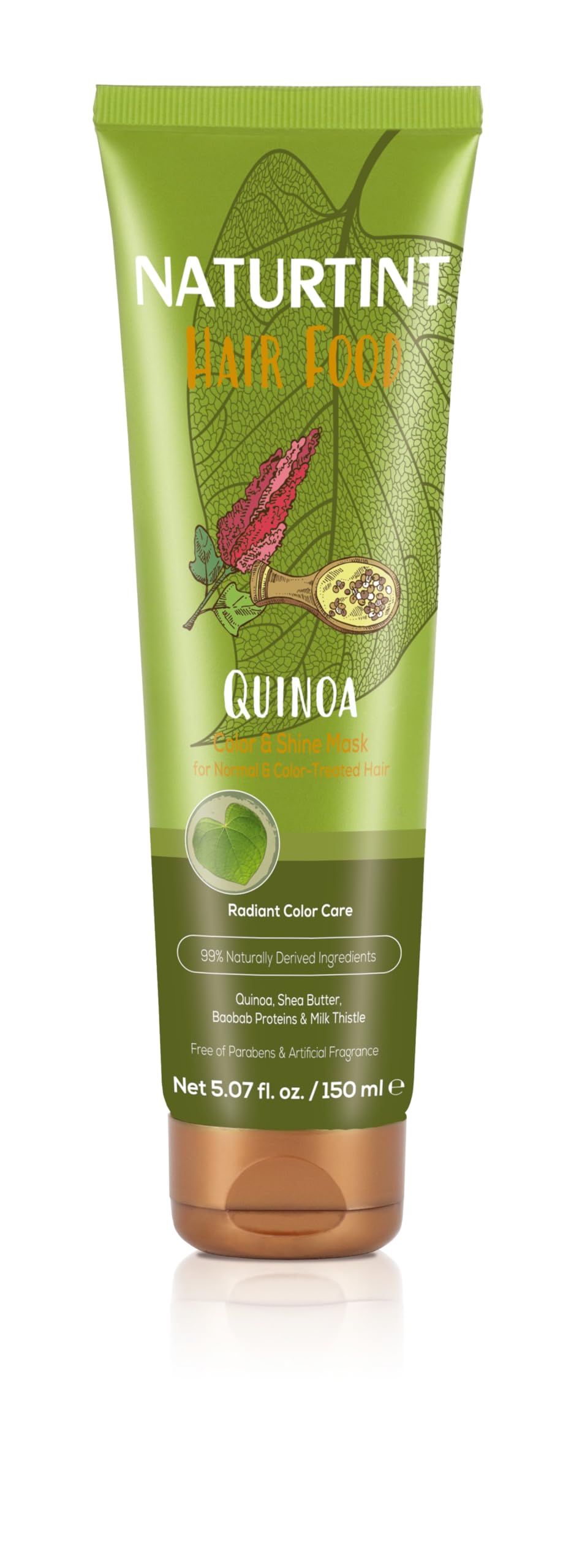 Hair Food - Deep Conditioning Mask, 5.07 fl oz (Quinoa Color & Shine)