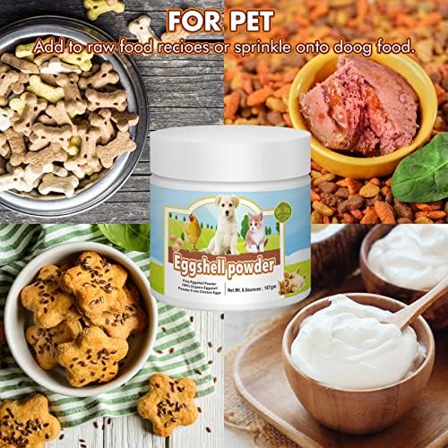 Eggshell Powder Calcium Supplement for Dogs and