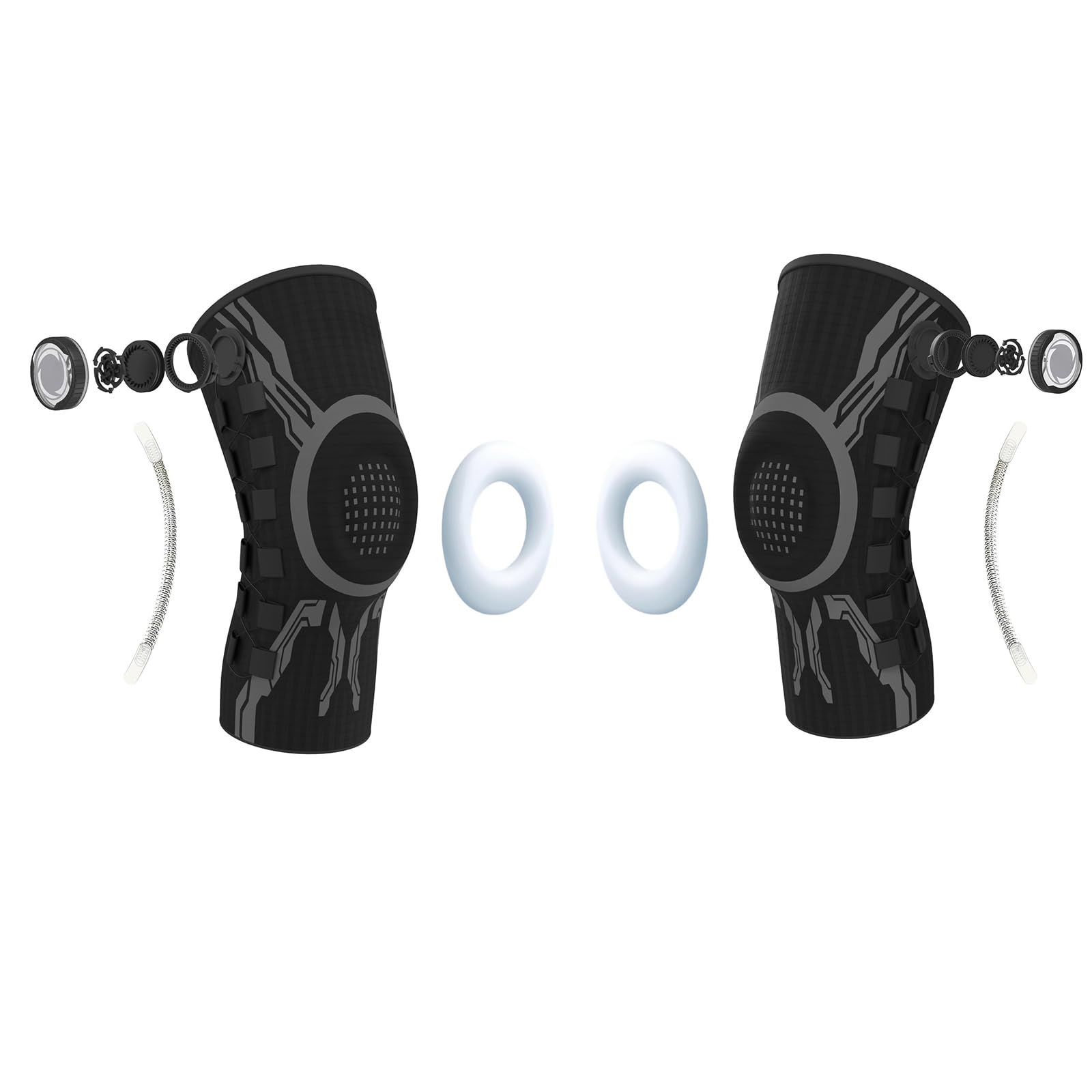 Rodillera flexible para aliviar las molestias durante el entrenamiento, senderismo y uso regular