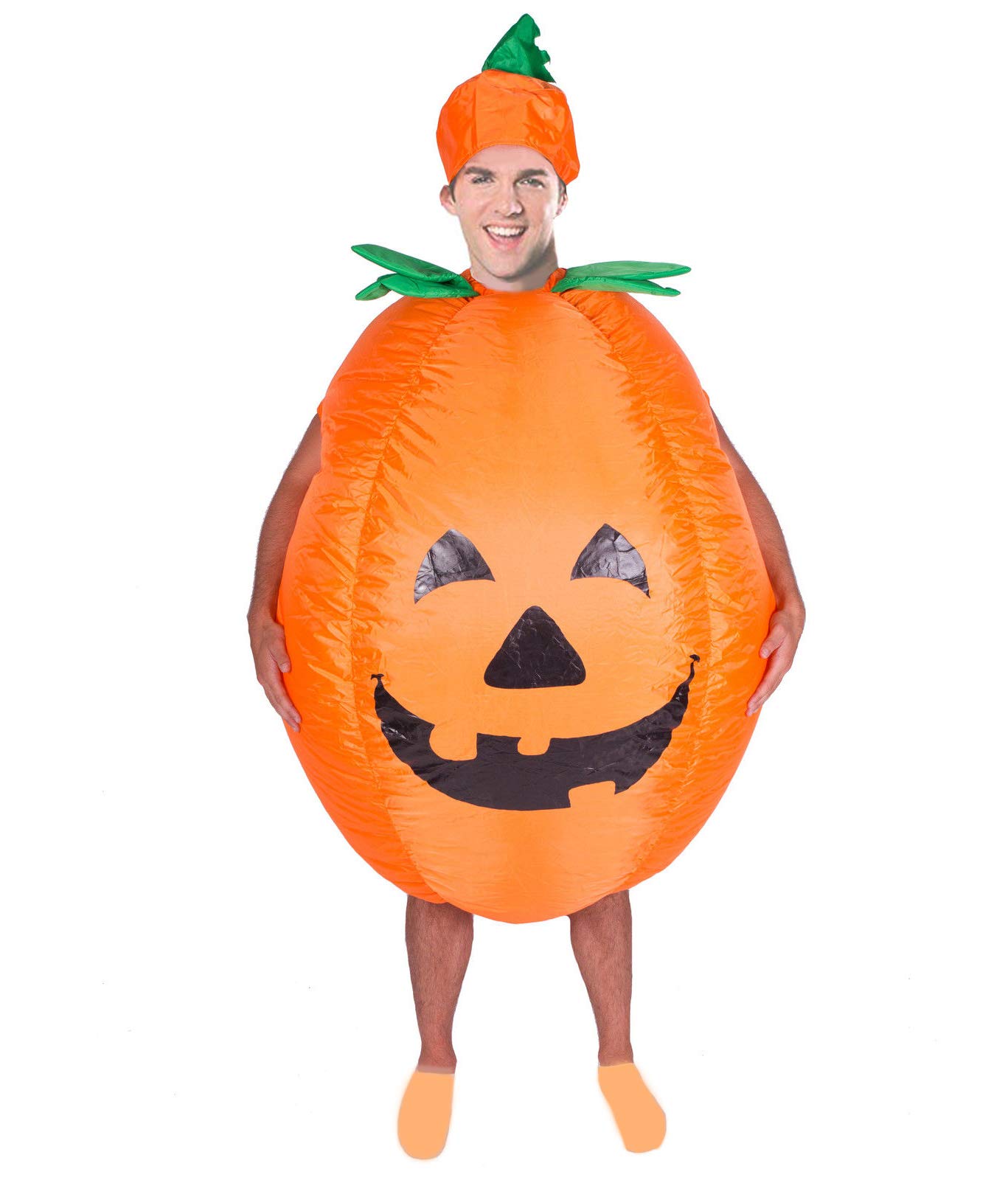 MJPARTYAdult Inflatable Pumpkin Costume Halloween Pumpkin Fancy Dress Outfit