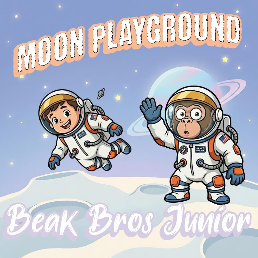 Moon Playground: A Cozy Space Story for Little Explorers (Beak Bros Junior Adventures)