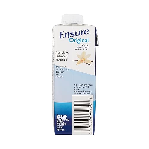 Miniatura 2 de Ensure Original Therapeutic Nutrition - Lata de vainilla de 8 onzas caja de 24