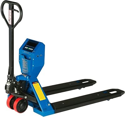 Global Industrial Low Profile Pallet Jack Scale Truck with 27