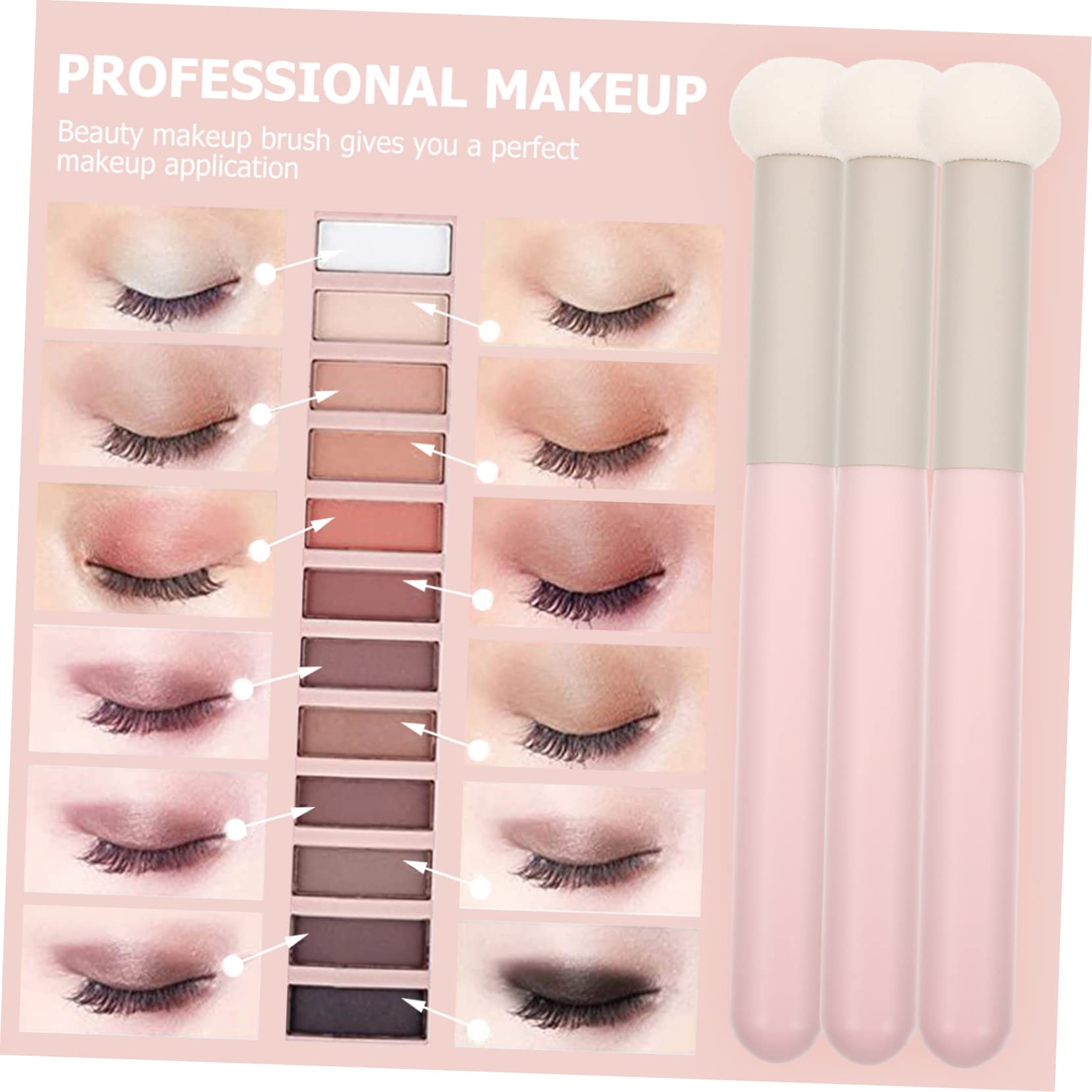 MAGICLULU 5 Set Di Correttori Kit Di Cosmetici Spugne E Pennelli Per Il Trucco Manico Per Fondotinta E 3 Pezzi*5