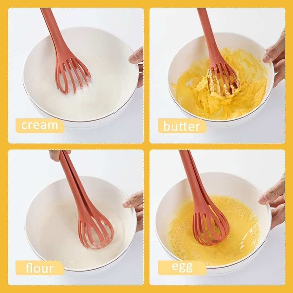 Frullatore multifunzionale per uova, Pinze per alimenti per pasta al latte, Agitatore manuale miscelatore per accessori per torte da cucina