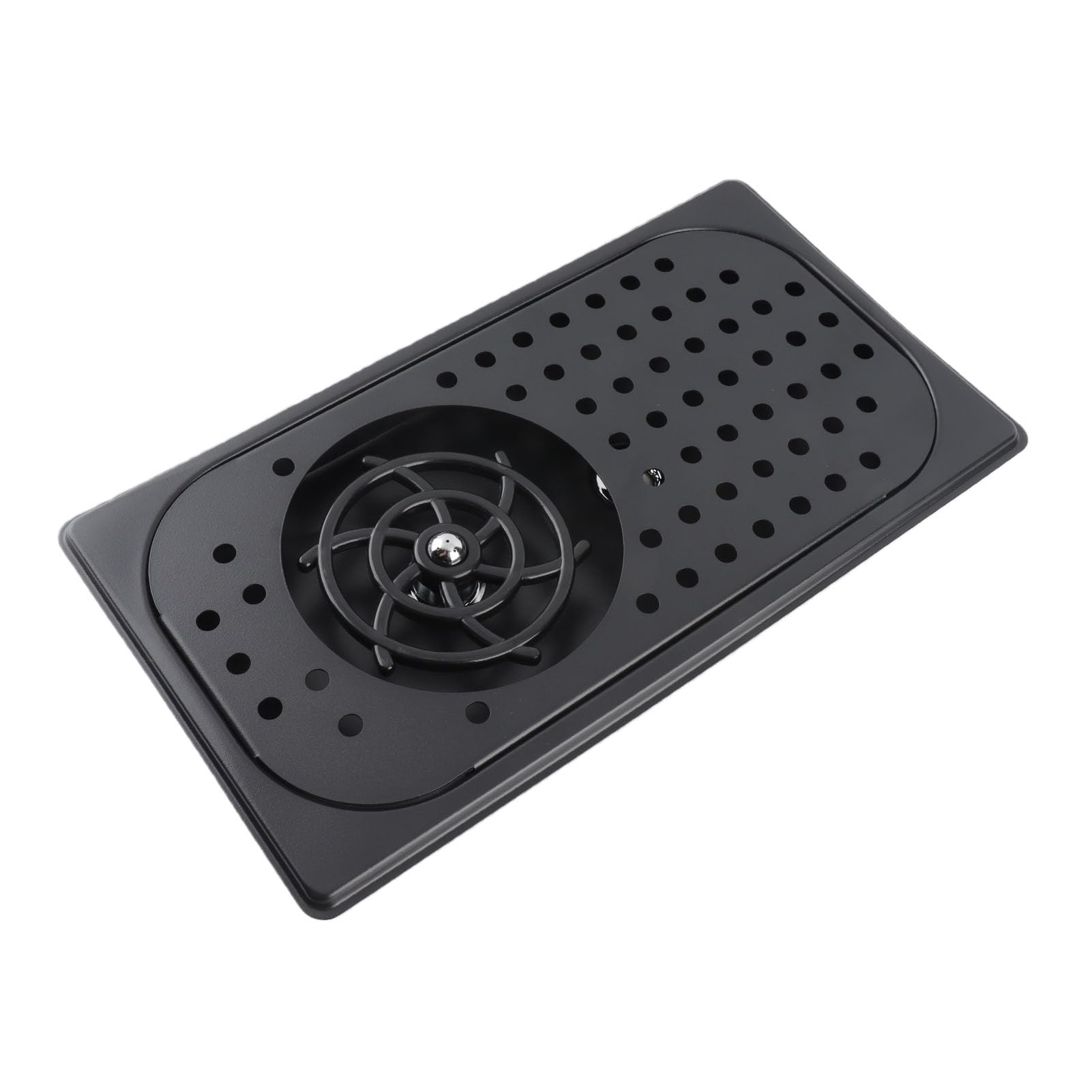 AUNMAS Kannenreiniger, 360 Grad Spülung, Edelstahl, für Spüle (BLACK)