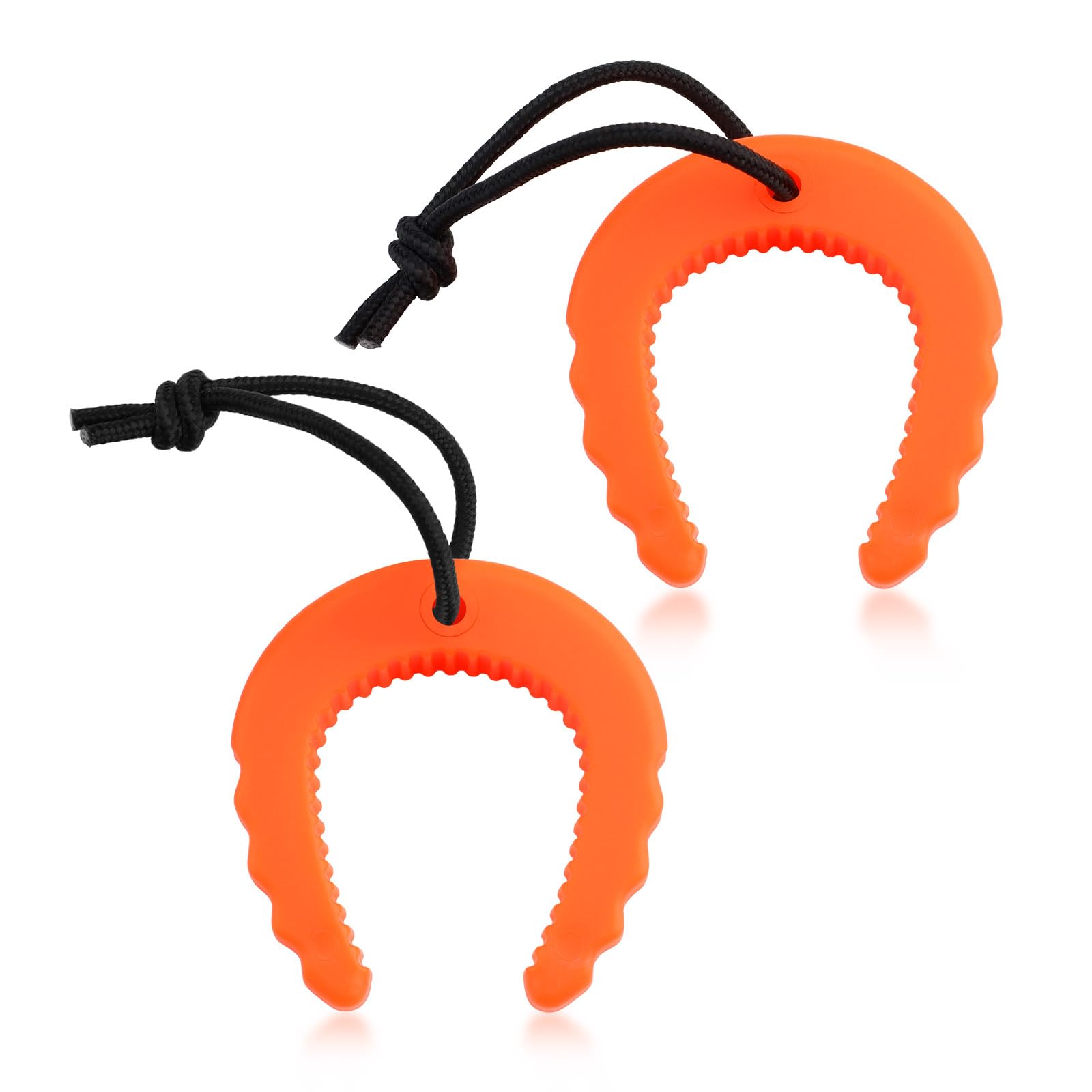 Fatiya 2 Pieces Portable First Responder Door Stops for Law Enforcement, Tactical Police Door Jam with Nylon Cord Attachments, Firefighter Door Stopper Prevent from Closing & Quick Passage