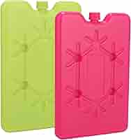 Mattonelle Ghiaccio Per Borse Termiche | 2 O 4 Pezzi | Capacità 600ml | Riutilizzabili E Sicure - Foto 3