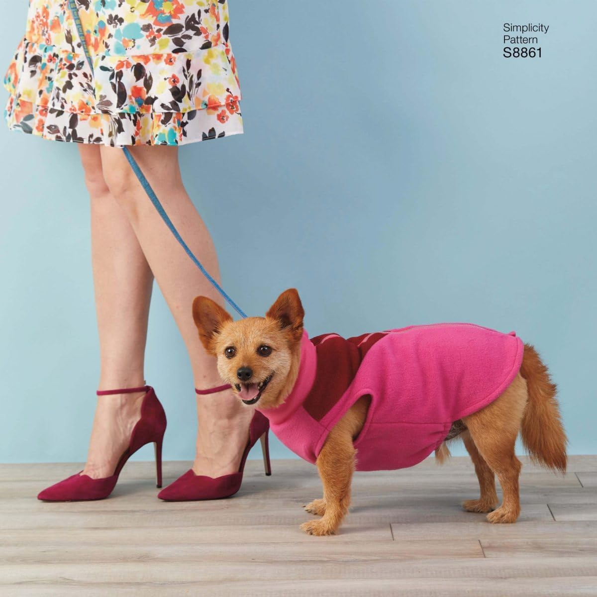 Simplicity S8861 Dog Coat Sewing Pattern, Sizes S-L