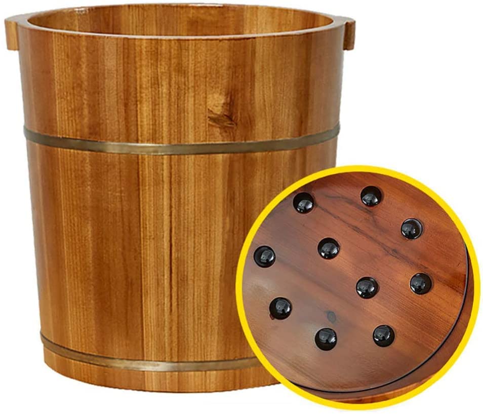 Baño de pies de madera bañera de pies doméstica