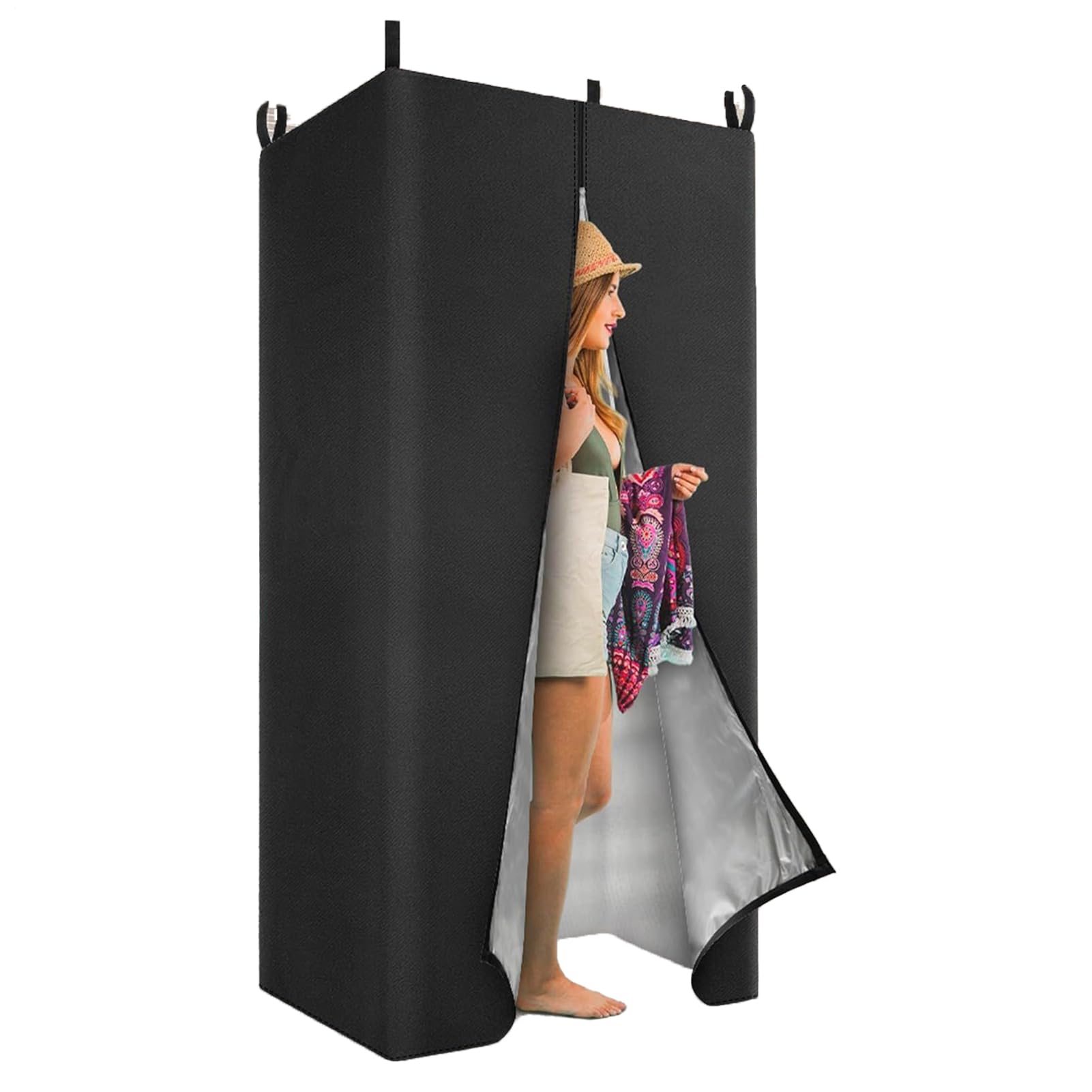 Portable Changing Cubicle, Portable Changing Tent for Travel and Discovery, Foldable and Waterproof Dressing Room for Boat, Camping, Garden and Hiking