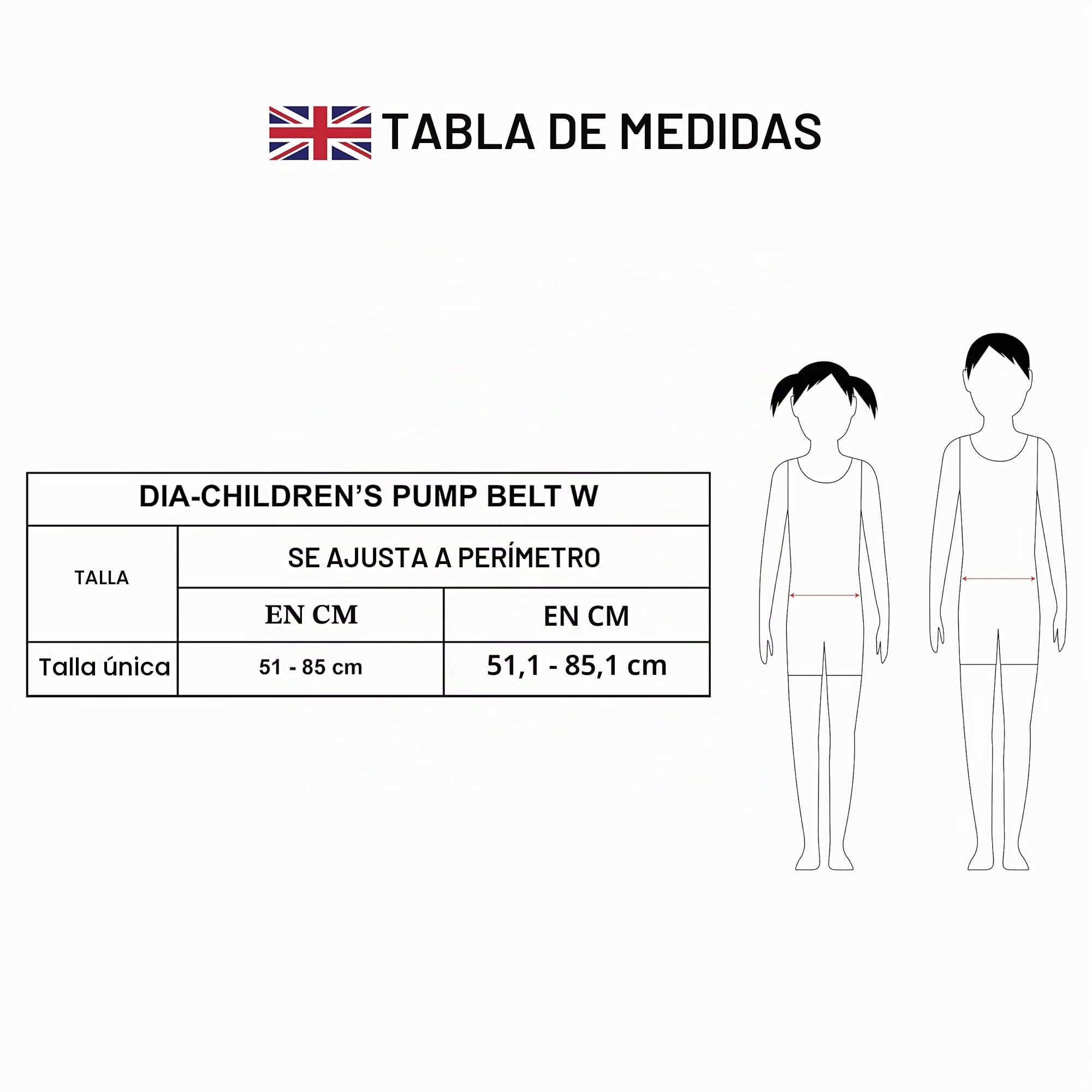 Cinturón para bomba de insulina infantil con ventana de control - Dia-Children Pump Belt - Ajustable 51-85 cm - Compatible MiniMed, Tande t:slim, YpsoPump y otros. (51-85 cm) (SPRING MONSTERS)