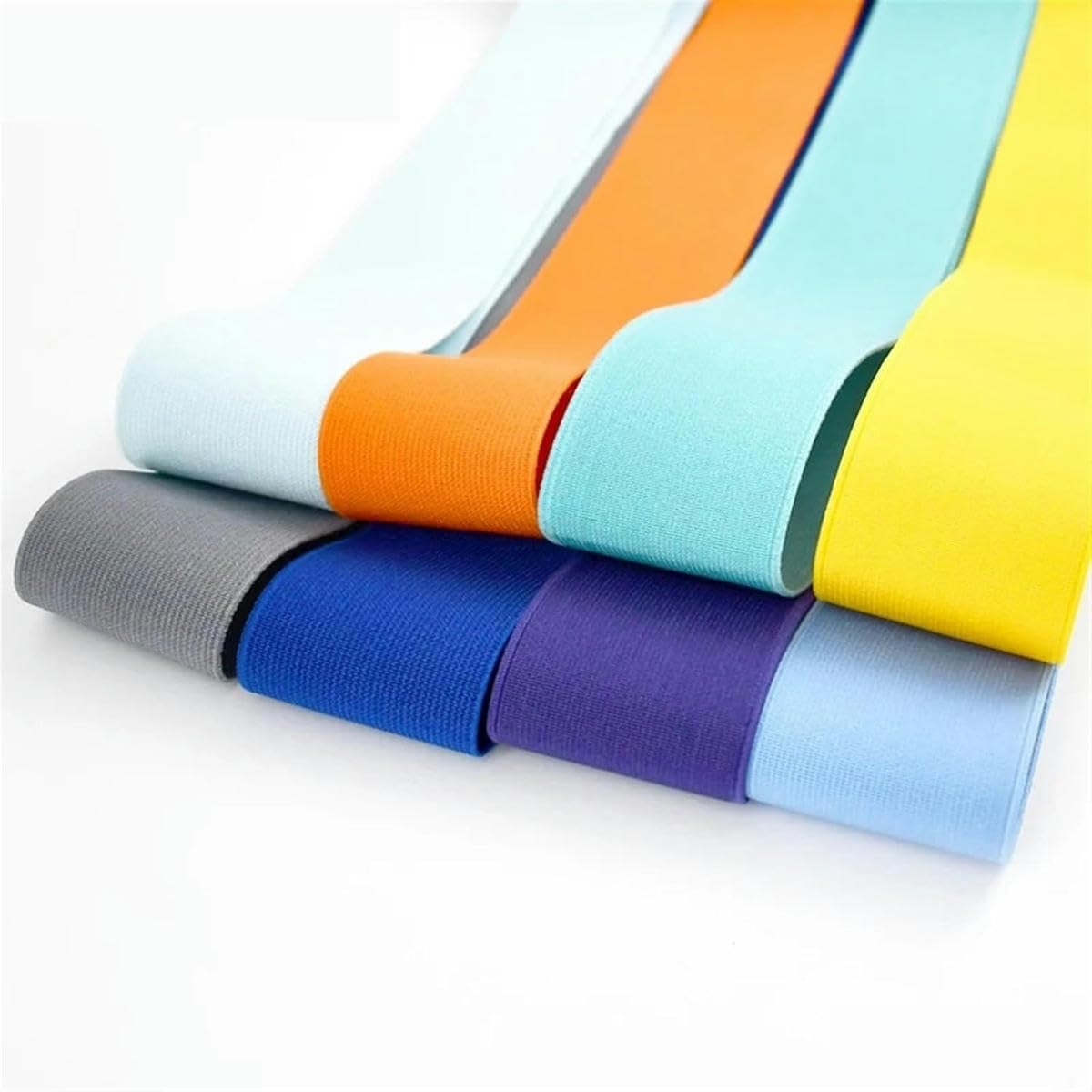 Élargir Épais Bande Élastique Couture Stretch Plat Corde Caoutchouc Noir Blanc