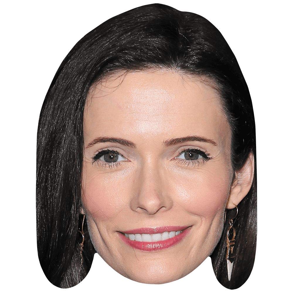 Elizabeth Tulloch (Hair Down) Celebrity Mask, Flat Card Face, Fancy Dress Mask