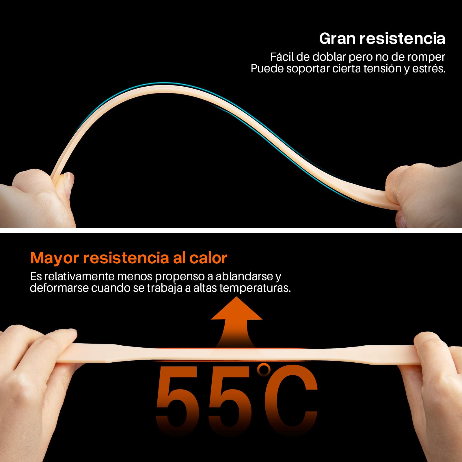 ELEGOO ABS-Like Resin 3.0 Pro, Resina de Fotopolímero para Impresión 3Dcon Mayor Resistencia a los Arañazos, Resina UV 405nm con Alta Precisión para Impresoras MSLA/DLP/LCD, No Frágil (Gris 2000g)