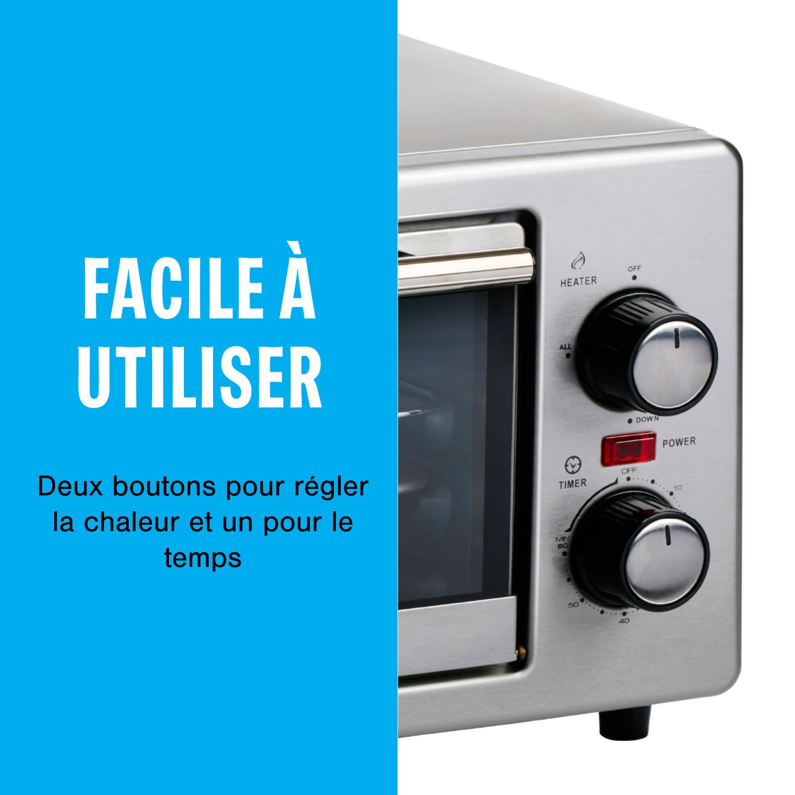 All Ride Four - Four 24 V via Allume-Cigare - Mini four pour les Déplacements en Camion ou Camping-Car - Gamelle Chauffante Camion - 300 W - 9 litres - Acier inoxydable, Argenté.