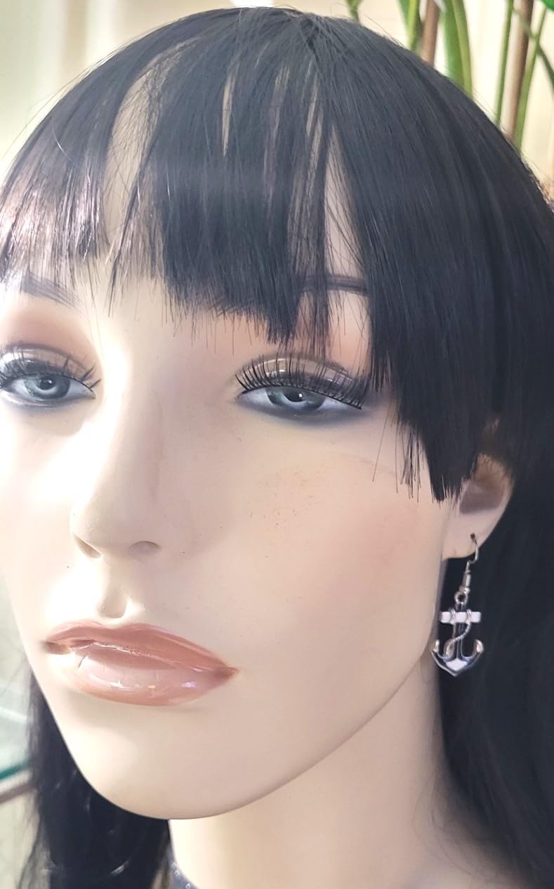 DianaL Boutique Beautiful Silvertone Nautical Anchor Earrings Enameled Gift Boxed Fashion Jewelry - Image 9