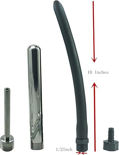 Vista 2 de Shower Enema System with 79 Inch Hose, 3-Way Diverter, Shower Douche for Men and Women Portable Cleaner, Enema Nozzle Kit Cleaner Attachment