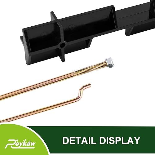 Miniatura 4 de Roykaw EZGO - Placa de retención de batería con kit de varillas para carrito de golf eléctrico TXT 1994 en adelante de 36 voltios, reemplaza al OEM