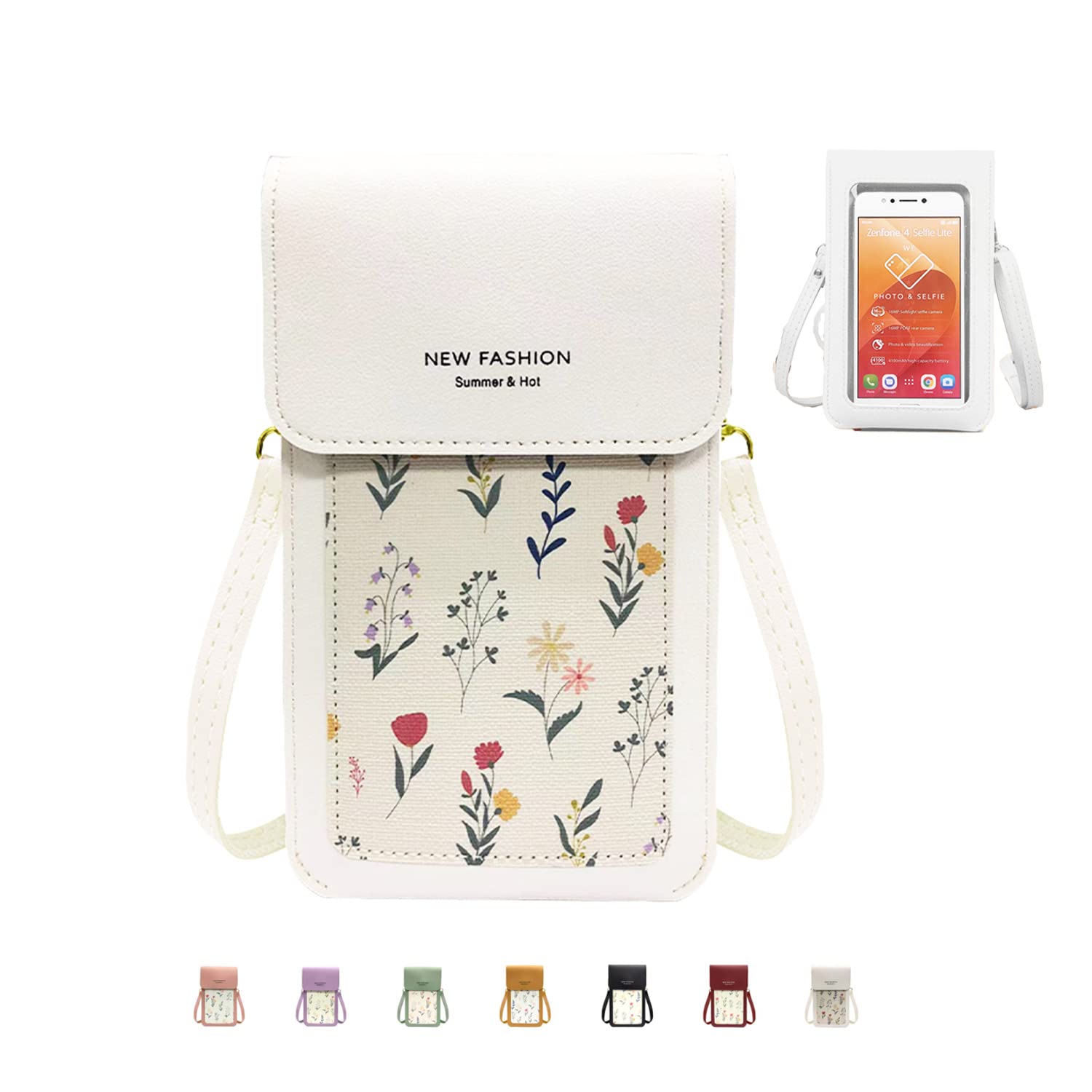 Amazon.co.jp: 【NOUKAJU】スマホポーチ レディース ショルダーポーチ