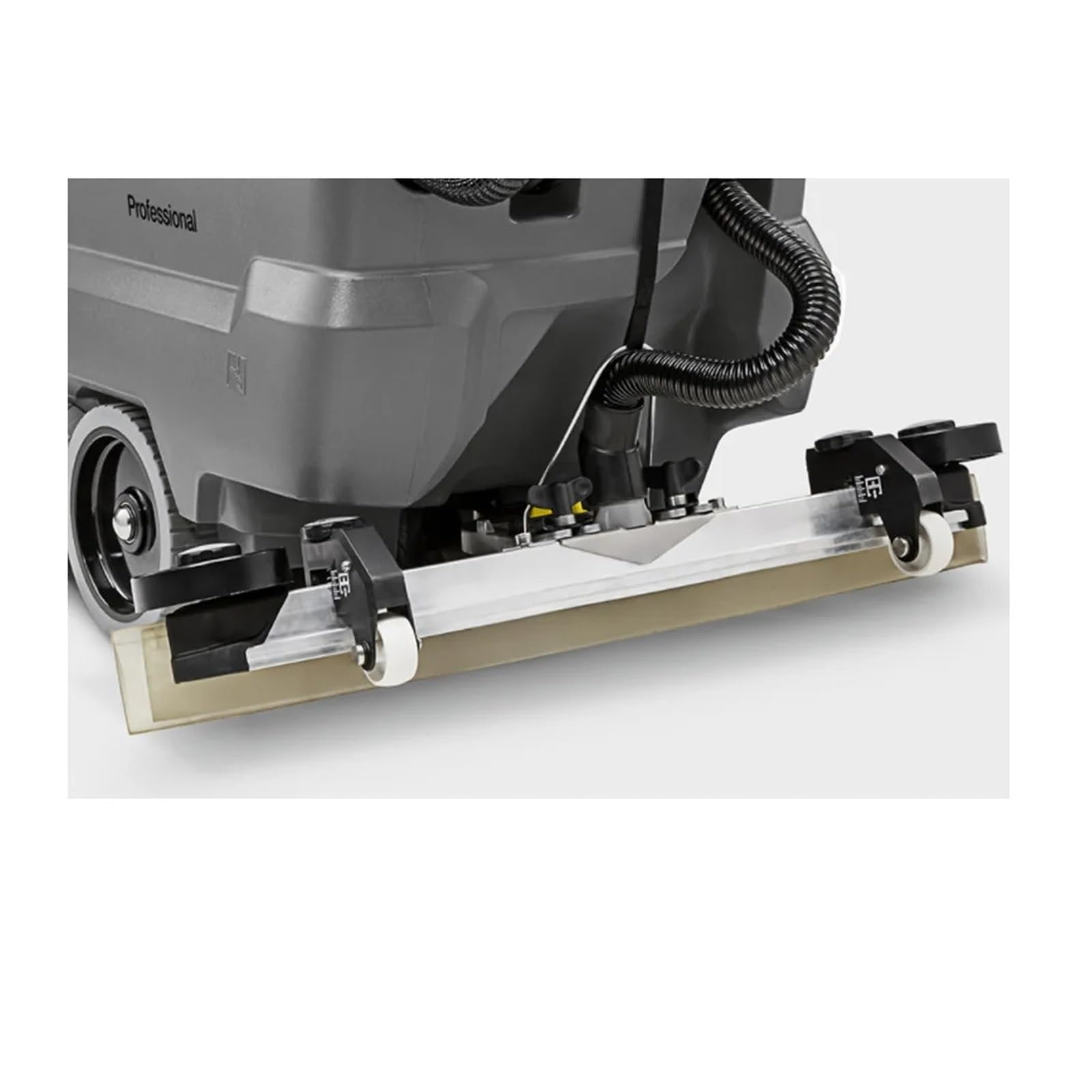 Hoja De Escobilla De Goma Que Retiene Agua, Compatible con Karcher, BD50/50 BD50/70 | Tira de goma de 900 × 76,4 × 48 mm, pieza de fregadora de contacto con suelo blando(A)