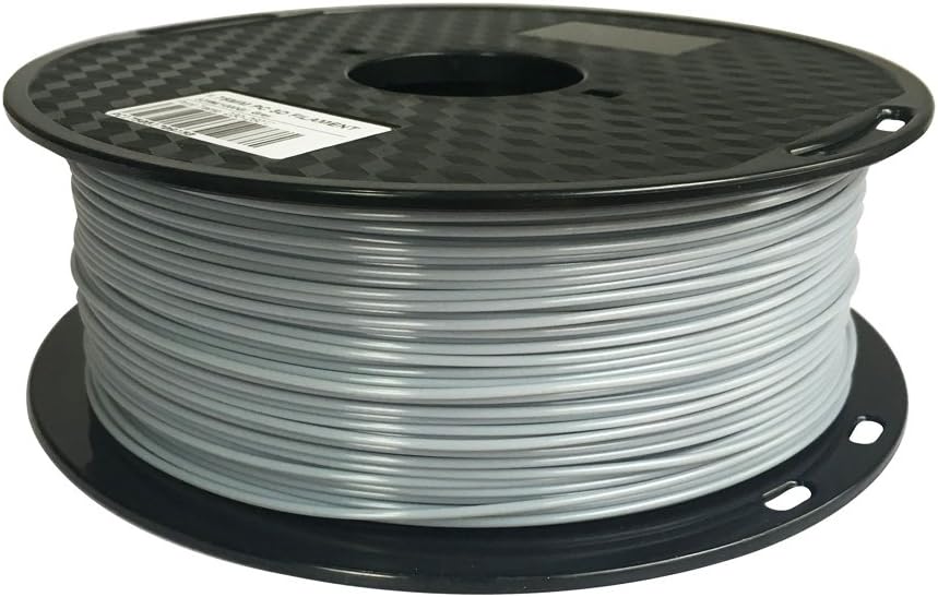 CC3D PC Filament Grey 1.75mm 1KG 3D Printer 2.2LBS 3D Printing Materials Polycarbonate Filament Gray Color