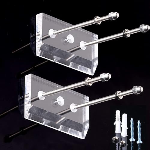 BUIYLV Skateboard Hanger 2PCS Wall Mount Deck Rack for Skateboards Deck Display and Storage
