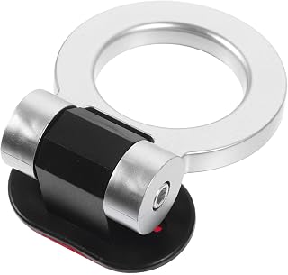 Silver Decorative Car Tow Hook with Abs, Stable Installation