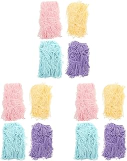 ZBORAVPIX Papel de Seda triturado para Relleno de embalajes， Papel Arrugado de Colores triturado Wbasket, Caja Morada, 12 Paquetes